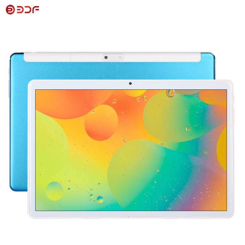 

BDF 4G Phone Call Tablets Octa Core 10.1 inch IPS 1280×800 SC9863A Android 9.0 WiFi Bluetooth GPS 2GB RAM 32GB ROM tablet PC 10, Black