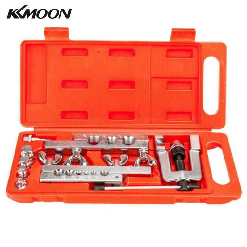 

KKMOON Portable Professional HVAC Flaring and Swaging Tool Kit OD Soft Refrigeration Copper Tubing