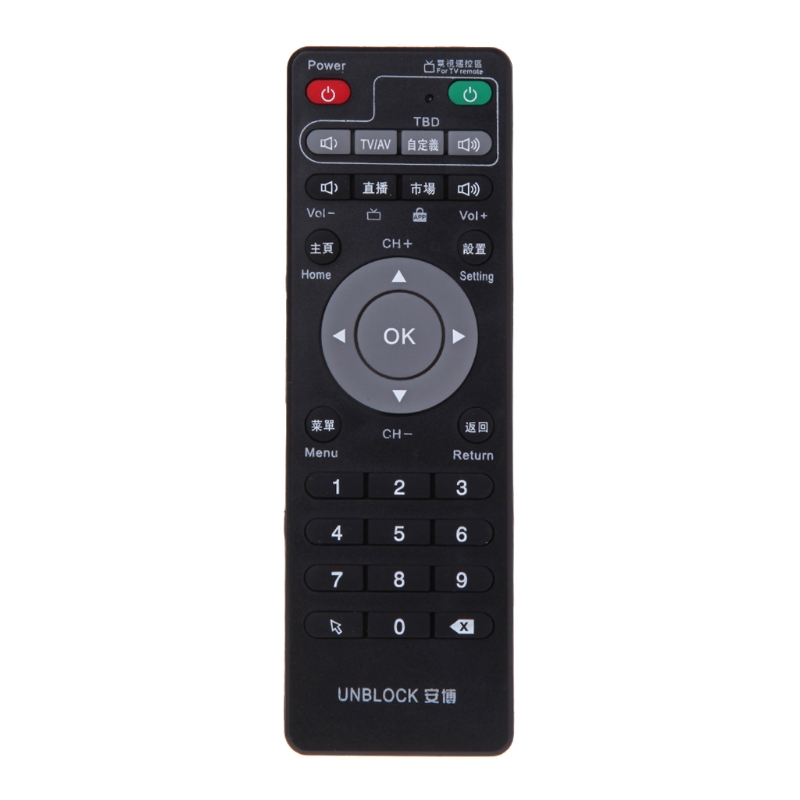 

Set-Top Box Learning Remote Control For Unblock Tech Ubox Smart TV Box Gen 1/2/3