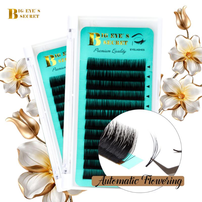 

BES Easy Fans Eyelashes Extension Austomatic Flowering Fast 1 Tray Fan Self-Making Fans Volume Lashes Free Shipping