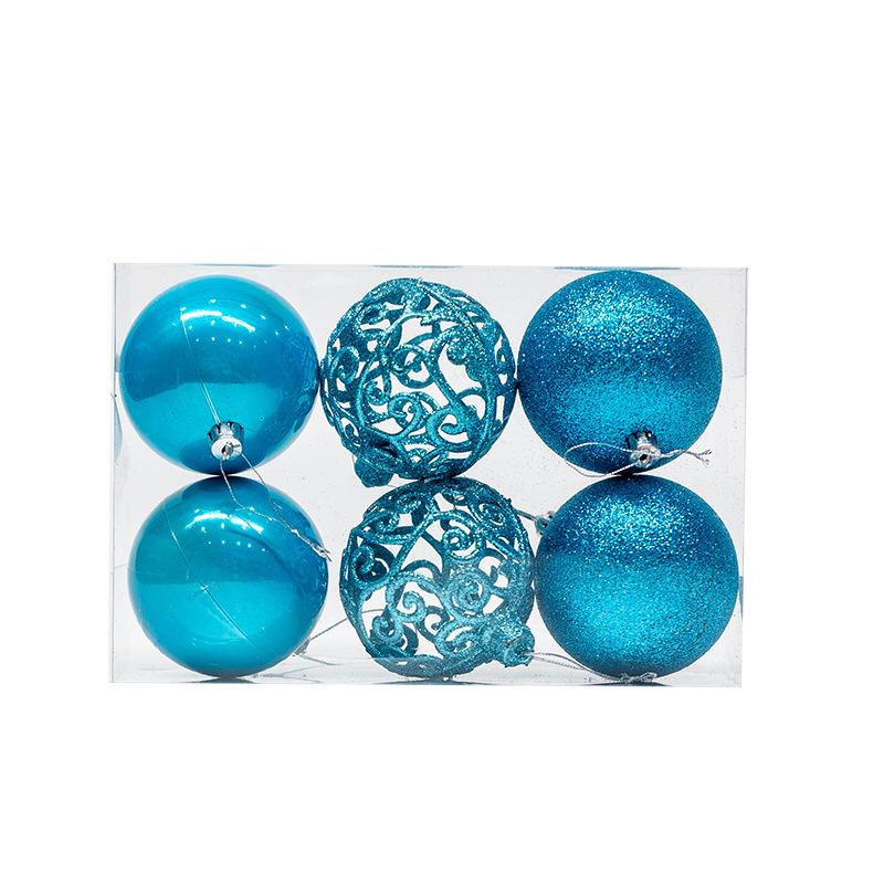 

Party Decoration Christmas Tree Ball Hanging Ornament Family Flash Glitter Baubles Year Birthday Wedding