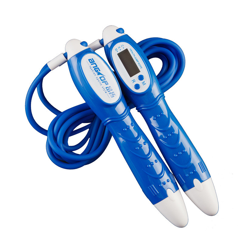

1 Pcs ABS Jump Rope Electronic Counting Skipping Student Training Jumping Rope Adult Fitness