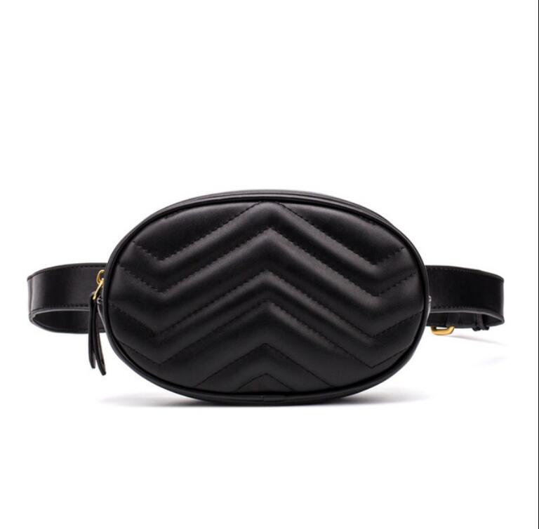 

High Quality Luxury Fashion Pu Leather Handbags Women Bags Fanny Packs Waist Bags Handbag Lady Belt Chest bag 4 colors