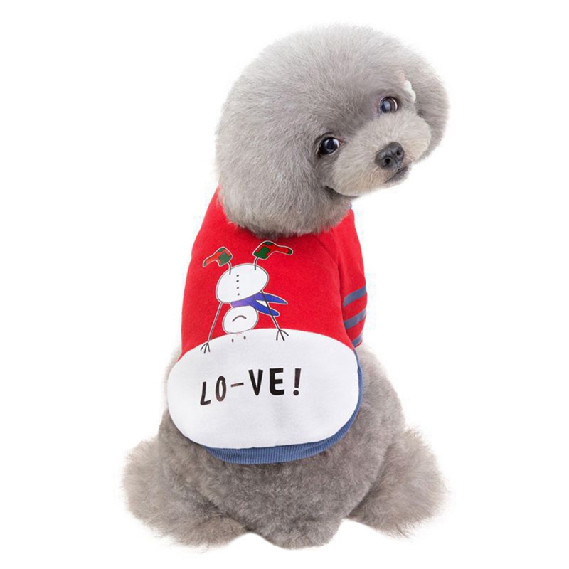 

Pet Dogs Christmas Decor Winter Warm Clothes Dog Hoodies Outfit Jacket Clothing For Dogs Chihuahua Hoodie Clothes Hot sale