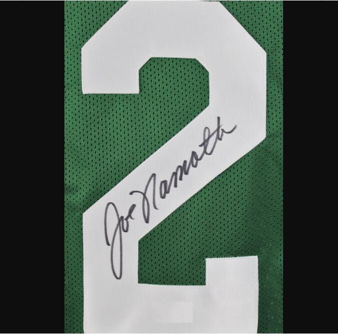 

Joe Namath Signed signatured signaturer Autographed Jersey shirts, As photo