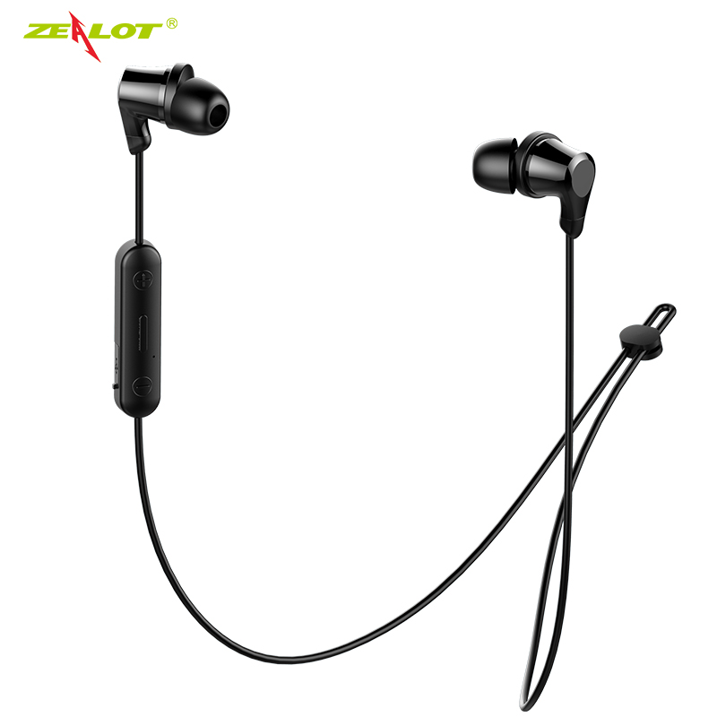 

ZEALOT H11 Sport Bluetooth Earphone Running Waterproof Wireless Headphones Handsfree Headset with Mic for Phones connect 2 devic