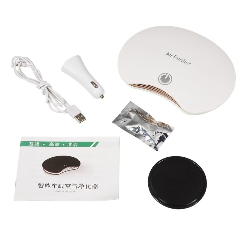 

Intelligent Touch-type Fresh Air Purifier Car Ionizer Anion Car Air Purifier Formaldehyde Remover Cleaner For Home