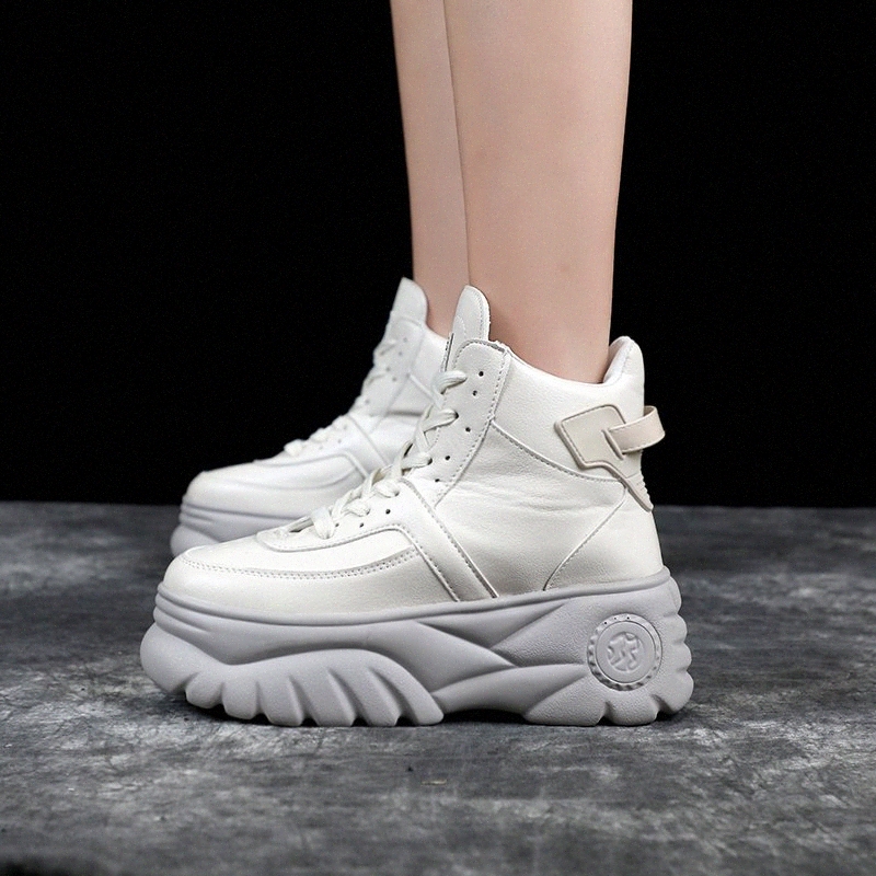 chunky heel sneakers