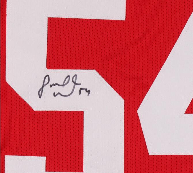 

Fred Warner Signed signatured Autographed Jersey shirts, Black