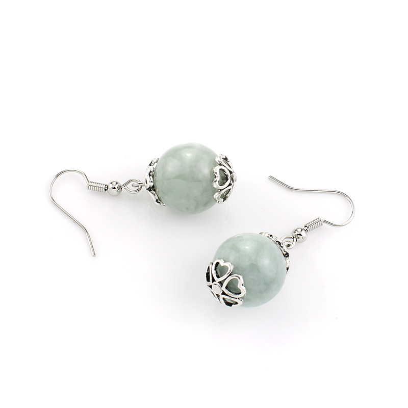 

SHELA Semi-precious Natural Stone Drop Earrings for Women Yellow Green Fashion Jewelry Dangle Pendientes Wholesale