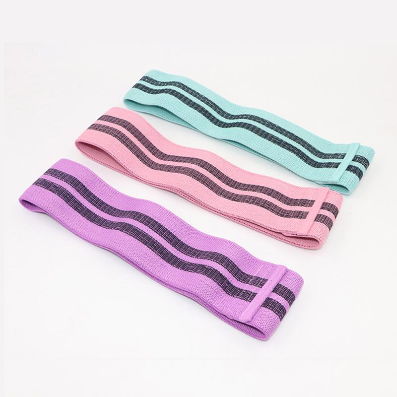 

3 pcs Circle Hip Resistance Bands Training Expander Gym Yoga Pilates Leg Workout Elastic Bands Fitness Equipment for Hip Yoga