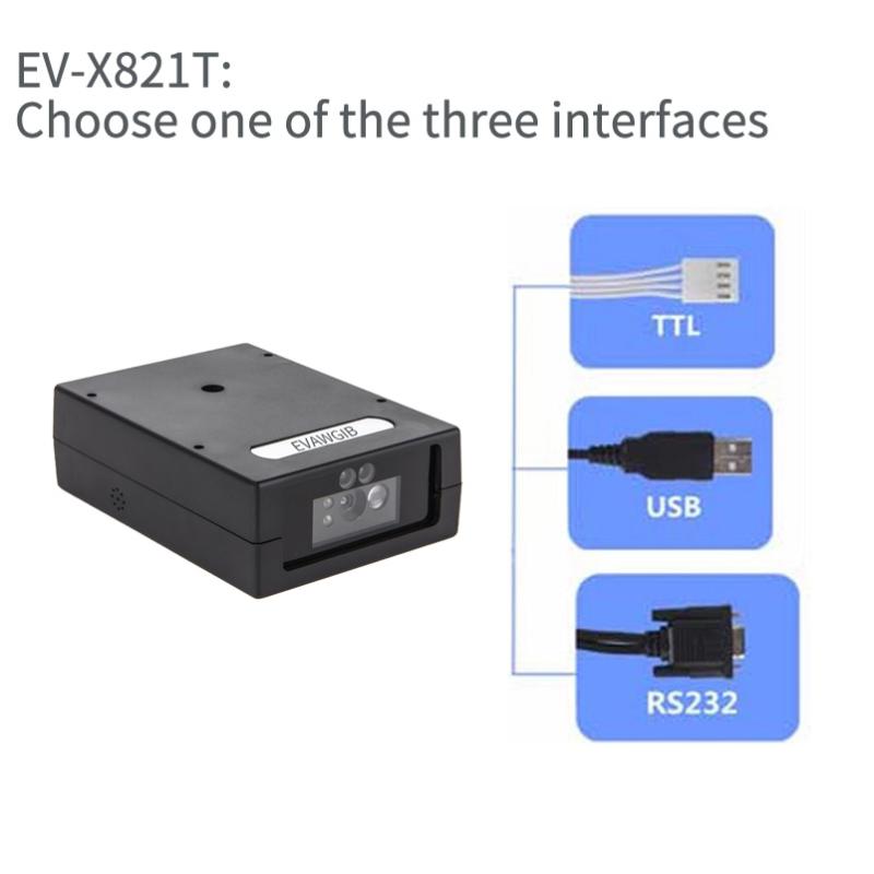 

2D Fixed barcode reader Barcode module CMOS USBL/RS232 interface Kiosk Equipment Vending Fixed Scanner