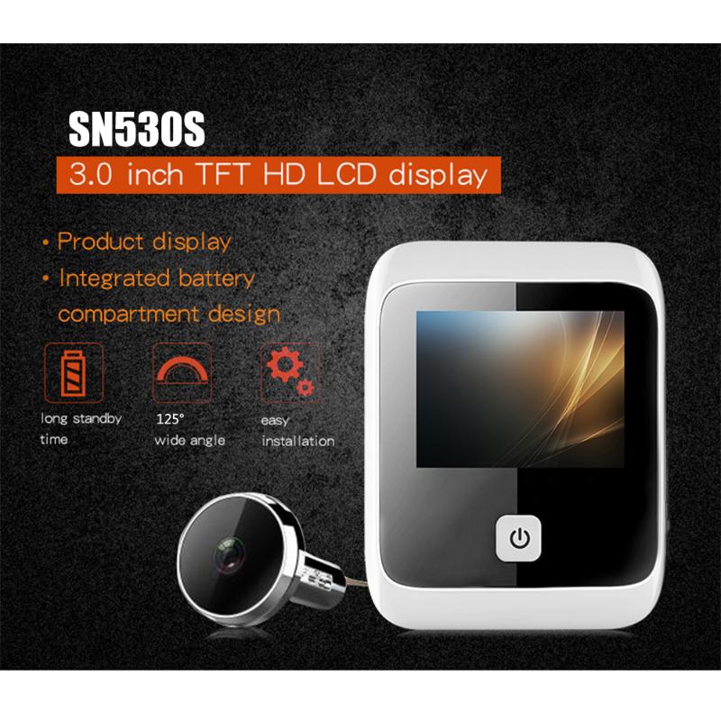 

Security And Anti-Theft Video Cat'S Eye DoorbellHome Smart Electronic Cat'S Eye DoorbellHome Smart Electronic Doorbell