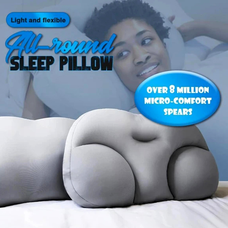 

All-round Sleep Pillow Multipurpose Cervical Lumbar Pillow Comfortable Soft Breathable Auxiliary PAK55