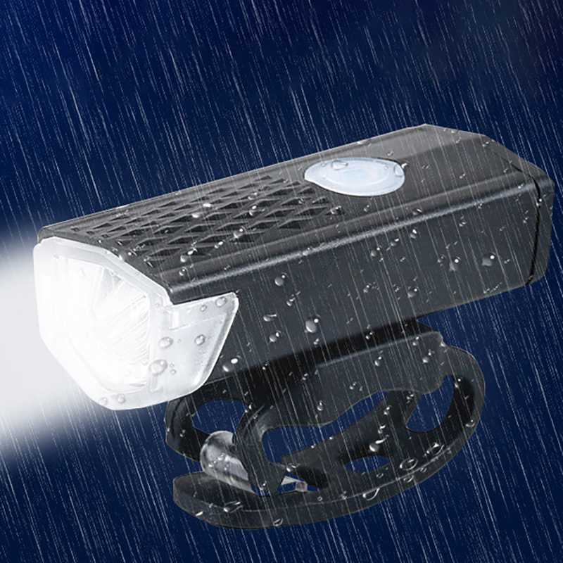 

Bike Light USB Rechargeable 300 Lumens Bicycle Lamp Front Headlight Bicycle Light Accessories