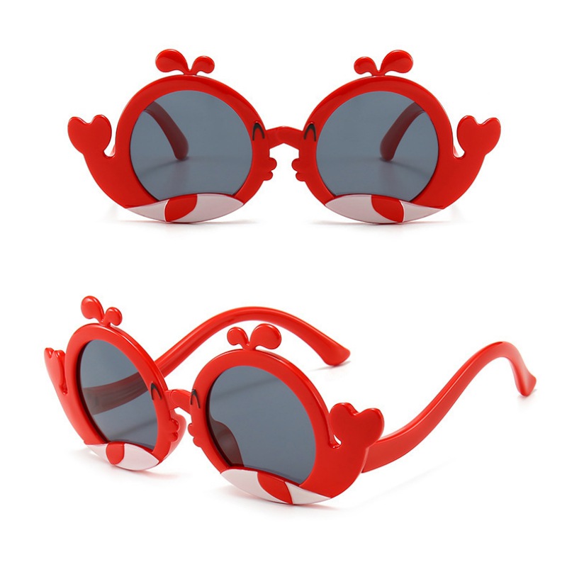 

Fashion Children Cartoon Dolphin Sunglasses Uv - Resistant Cute Glasses