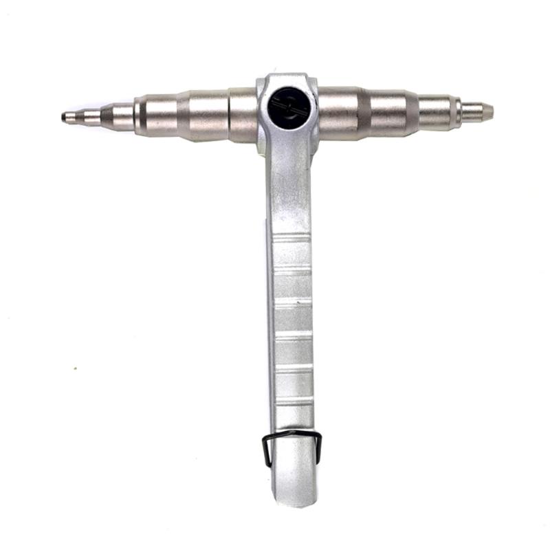 KKmoon Espansori a Tubo Alesatori Aria Condizionata Frigorifero Utensili per Riparazione di Refrigeranti Expander Tube Reamer Flaring Tools Set