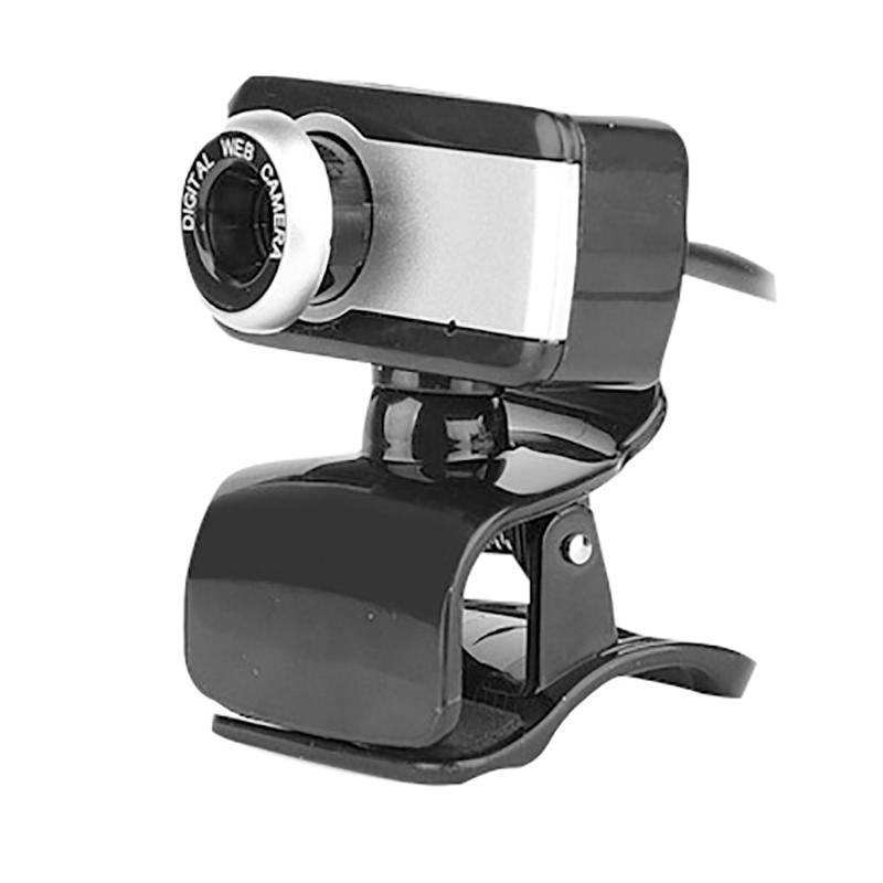 

50.0 Mega Pixel USB 2.0 Camera Webcam with Clip HD Web cam With Mic Microphone for PC Computer Laptop Desktop, Black