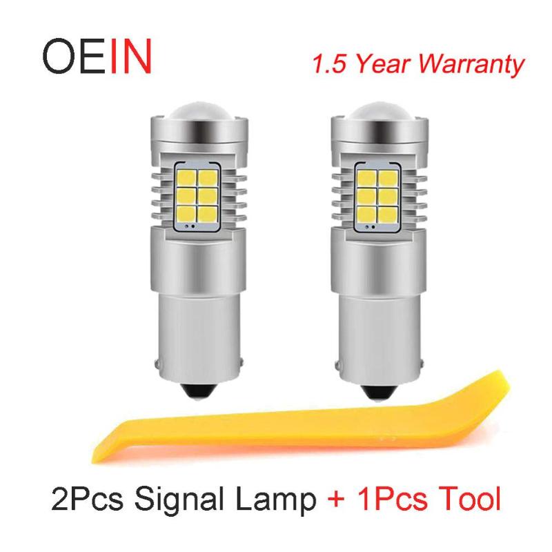 

2Pcs P21W LED P21/5W BAY15D PY21W T20 7443 1157 W21W W21/5W T15 W16W BA15S 5.5W 7440 1156 BUA15S For E60 E90 F10 F30 Rear Blub, As pic