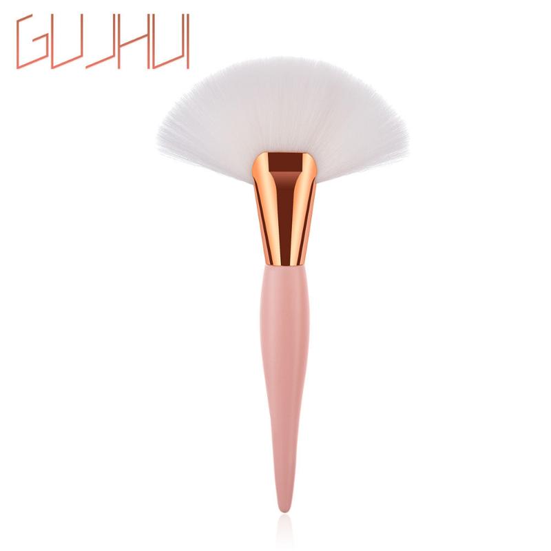

1PC Women Big Makeup Brushes Powder Set Wooden Pink Nylon Foundation Cosmetic Brush Makeup Brush Tools L58