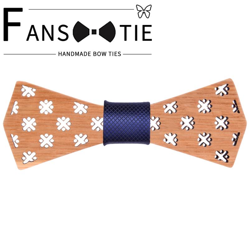 

2020 New Fashion 100% Wooden Bow Tie White Black Plaid Floral Wood Bowtie For Men Wedding Neck Tie Accessories Novelty Gift