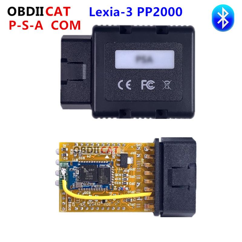 

Best New R-enault/P-SA COM OBD2 for Peu-geot/Cit-roen Replacement of Lexia-3 PP2000 P-SA COM Bluetooth Diagnostic&Programming