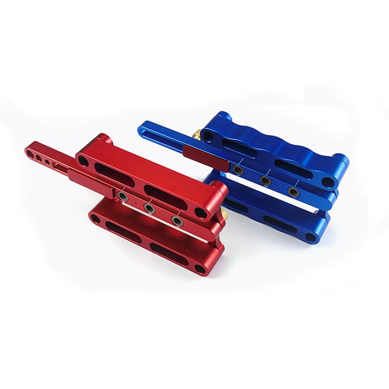 

Dowel Jig Self-Centering Dowelling Jig for Metric Dowels 6/8/10mm Precise Woodworking Drilling Tools