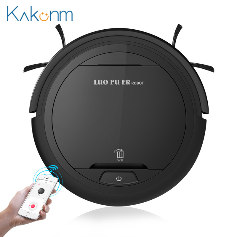 

K5W Smart Sweeping Robot Vacuum Cleaner Ultra-thin Automatic Mopping Machine Super Suction Low Noise APP Robot Sweep Suction