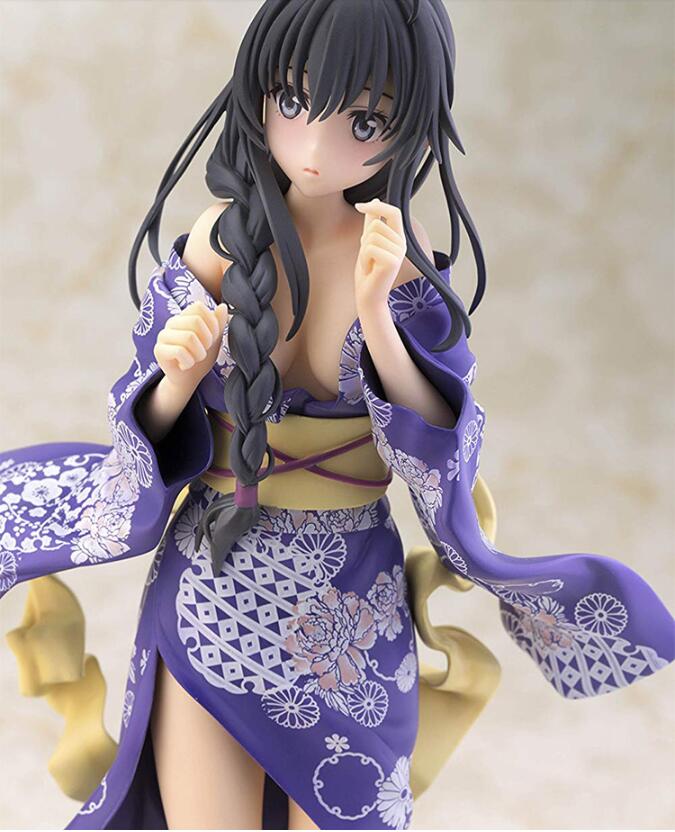 

PVC Figures Sexy Anime Girl Bathrobe Alphamax My Teen Romantic As SNAFU Yukinoshita Yukino Action Figure Kimono