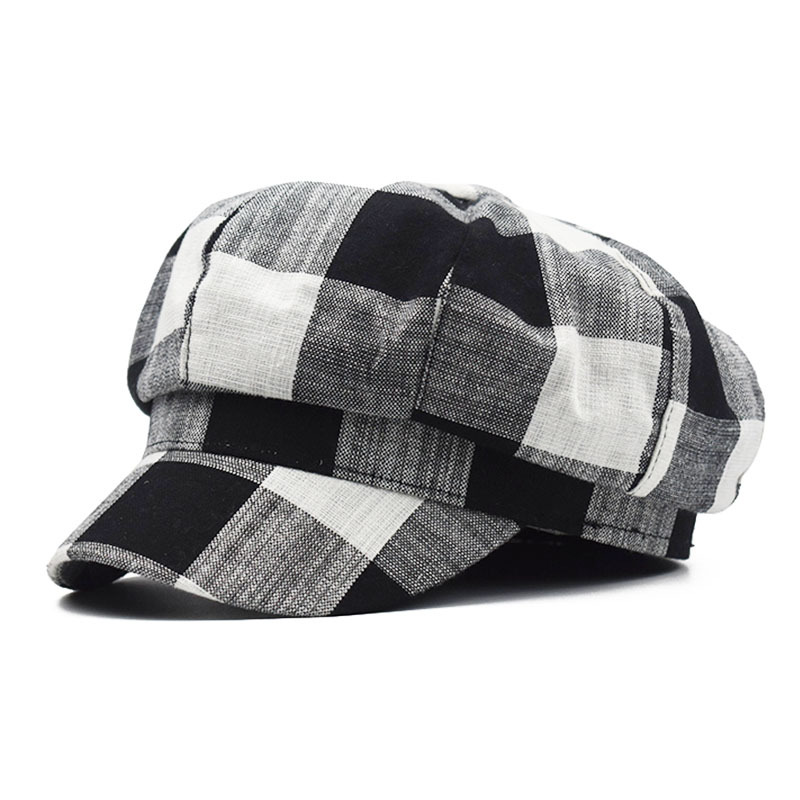 

Autumn Winter Hats for Women Solid Plain Octagonal Newsboy Cap Men Ladies Casual Wool Hat Winter Beret Women Painter Cap 00019, Blue