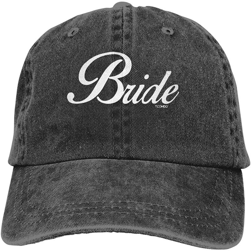 

Bride Unisex Soft Casquette Cap Vintage Adjustable Baseball Caps, Black