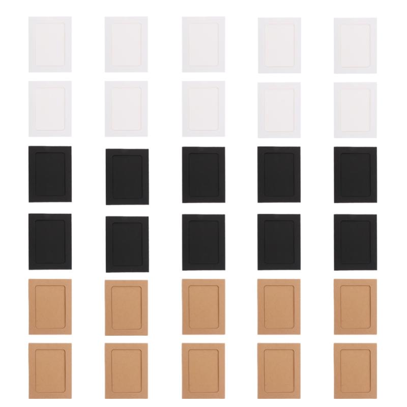 

30pcs Paper Hanging Wall Photo Frames Painting Display Frames