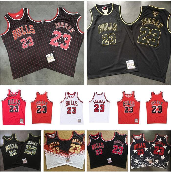 

Men's Chicago Bulls 23 Michael JD Mitchell & Ness Black Red 1997-98 Hardwoods Classics Authentic Jersey