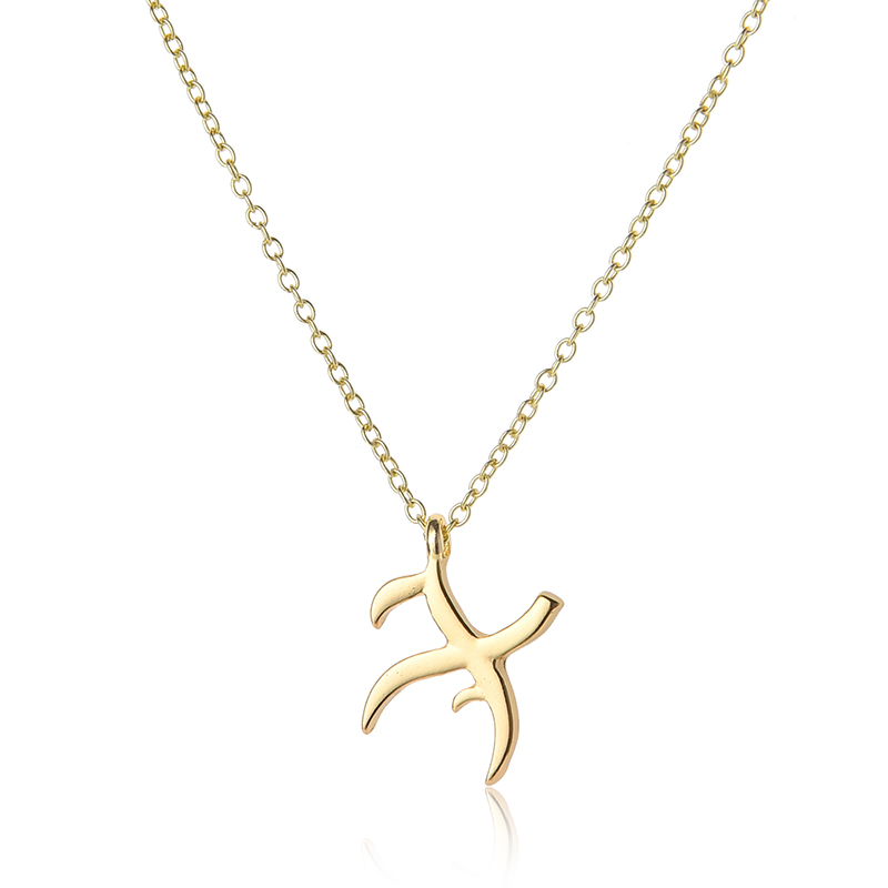 

1pcs Stainless steel alloy USA alphabet Initial Letter X America 26 English word Letter Family friend name sign Necklace jewelry