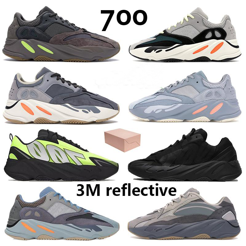 

Wave Runner 700 Mens Women Running Shoes Phosphor Orange Triple Black Analog Static Solid Grey Inertia Reflective Mens Sneakers