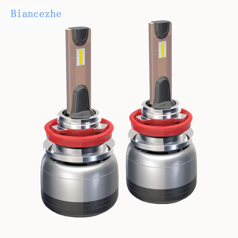 

car headlight bulb H7 H4 LED Canbus H1 H11 4 3 9005 9006 6000K 12V 50W 8400LM A380 automotivo turbo led lamp 5500K 6500K