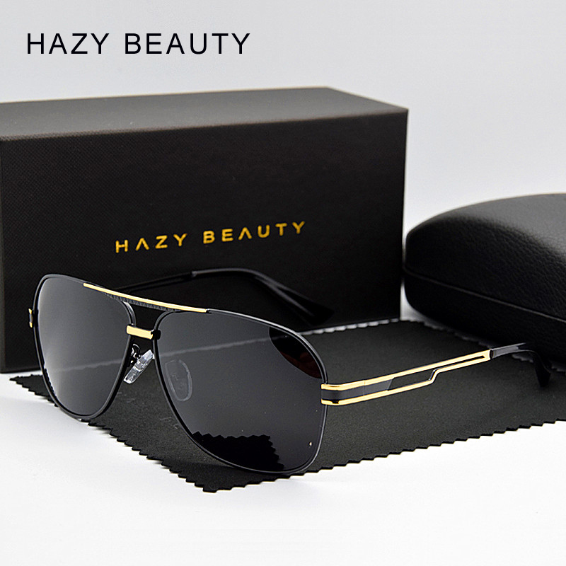 

2020 Polarized Sunglasses Men Fashion Square Sunglasses Alloy Shades Polaroid Sunglass Retro Eyewear Glasses UV400