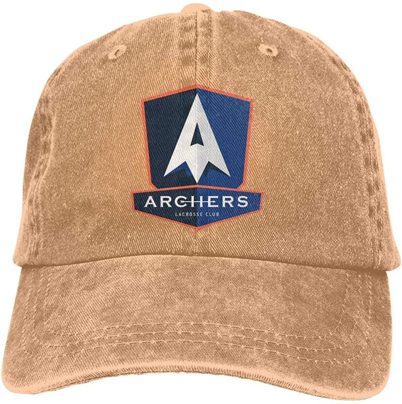 

Archers Lacrosse Baseball Cap Adjustable Trucker Hat, Black