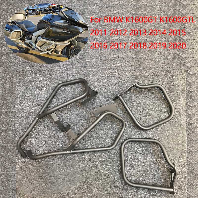 

For K1600GT K1600GTL K1600 GT GTL 2011-2020 2020 Highway Engine Guard Crash Protection Bar Side Box Protective Frame Bumper