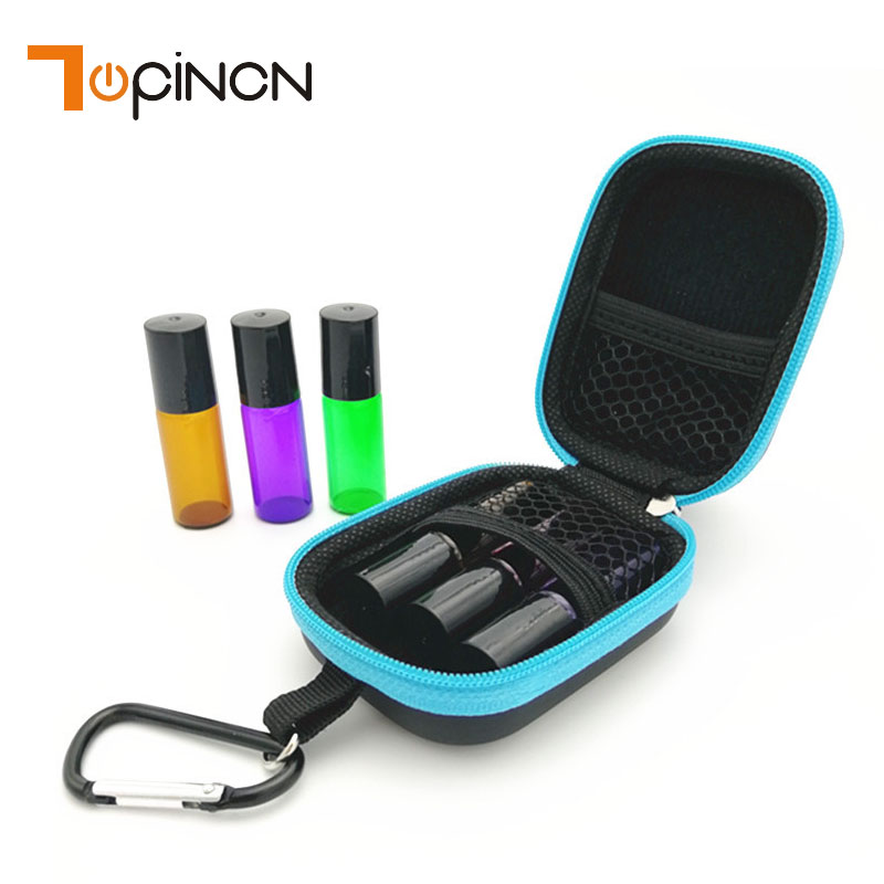 

EVA Essential Oil Case Storage Bag Holder Portable Travel Essential Oil Bottle Organizer Women Perfume Collect Case