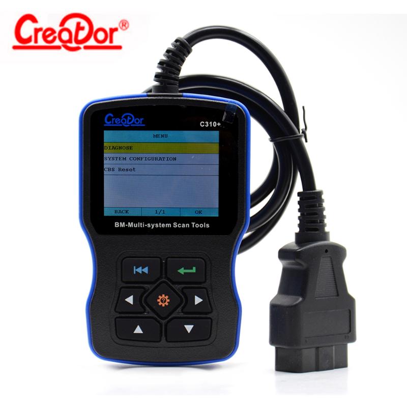 

2020 Latest V8.0 Vesion Creator C310 Car Diagnostic Scanner For e46 e39 e60 e90 e36 x5 OBD2 Scanner