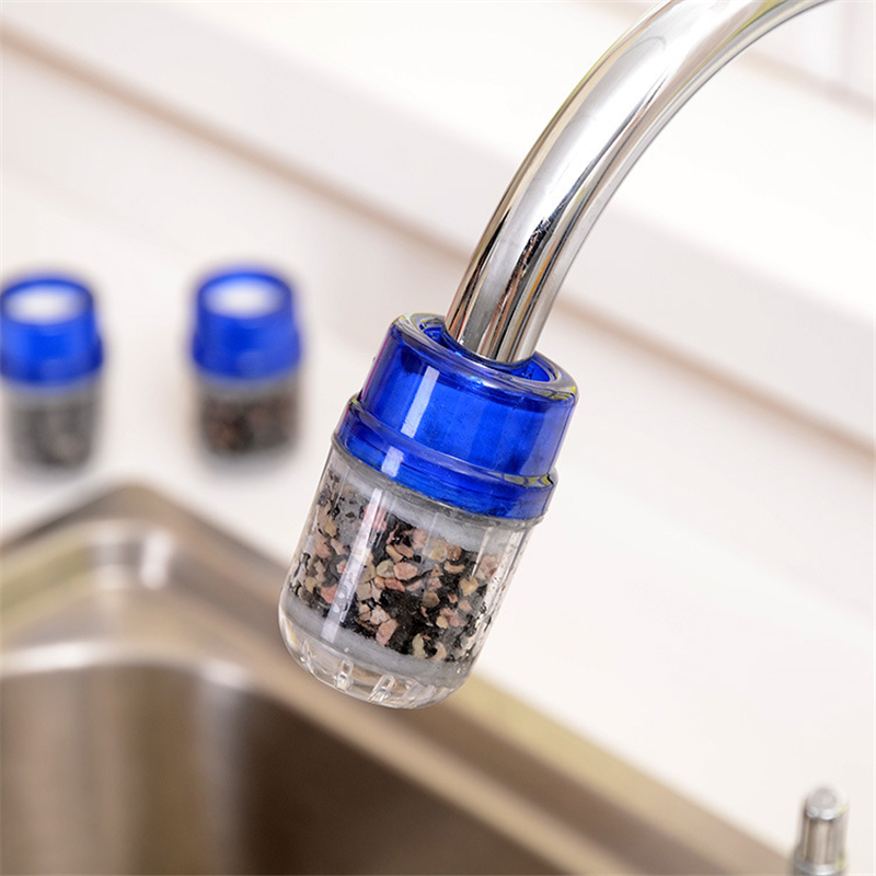 

Kitchen Faucet Water Filter Activated Carbon Water Purifier Heavy Metal Rust Sediment Purifier Home Suspended Faucet