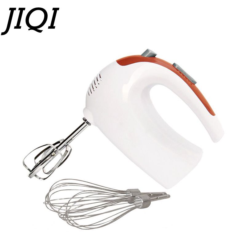 

JIQI Multifunctional Mini Electric Mixer 220V 5 Speed Handheld Egg Beater Whisk Kitchen Processor Home Baking Tool