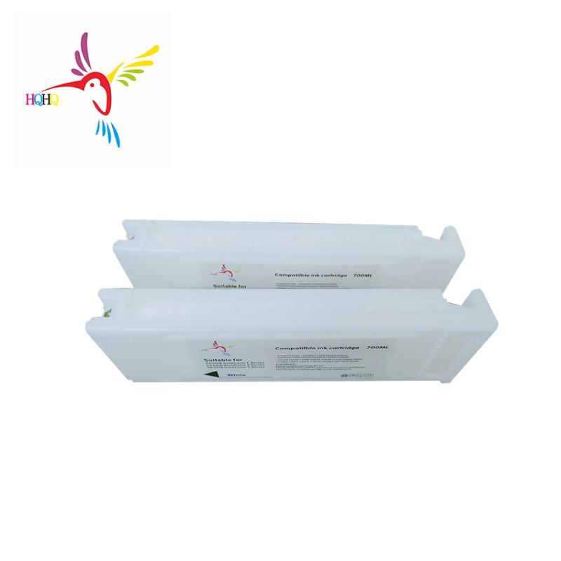

DTG Textile White Ink for T725A Compatible Ink Cartridge Fulled With Textile For SureColor F2000 F2100 Cartridge