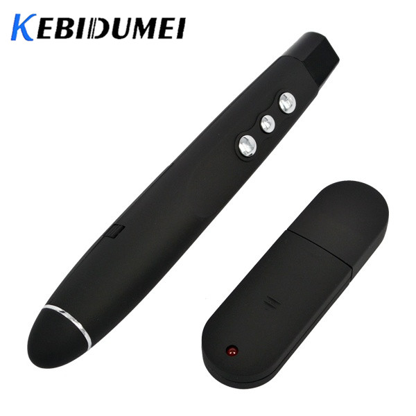 

2 in 1 USB Laser Pointer Pen Remote Control Powerful and Function Office Red Laser Pointer Teach Pen presenter for Powerpoint