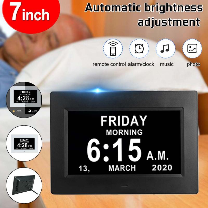 

7 Inch HD Digital Photo Frame 1024x600 HD Ultra-Thin LED Electronic Photo LCD Frame
