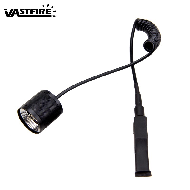 

Flashlights Torches 2 Mode Switch Black Remote Pressure Controller For A100 Torch Light Rat Tail 24mm
