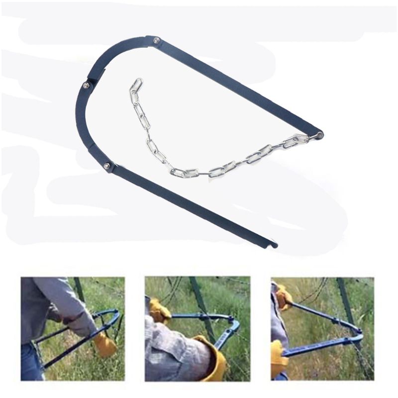 

Durable Chain Fence Strainer Manual Patch Electric Fence Fixer Stretcher Tensioner for Home Garden Fencing Wire Repair Tool