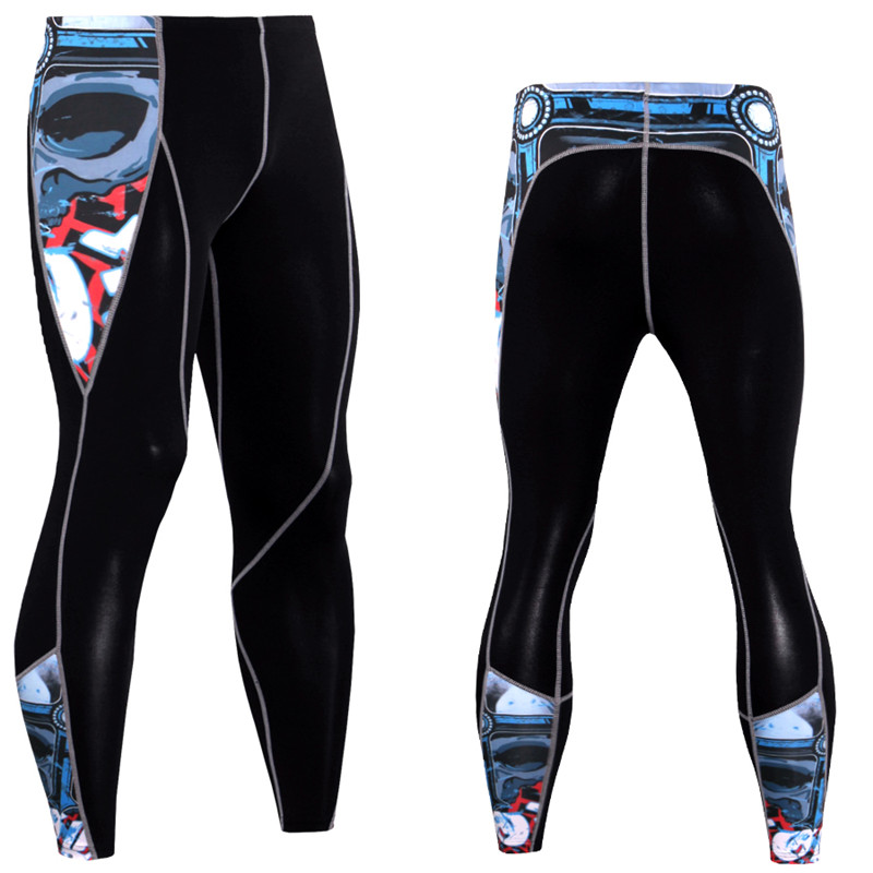 

Hot Sale 3D Printed Compression Pants Sports Running Tights Men Jogging Skinny Leggings Joggers Fitness Gym Clothing Yoga Pants