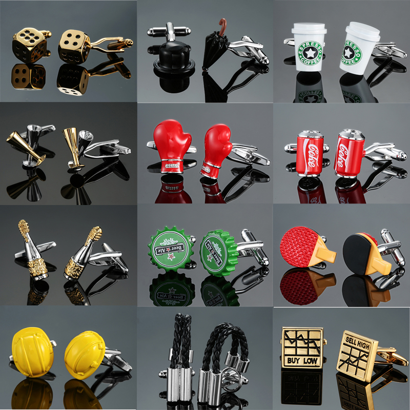 

The new high quality brass material fashion brand flower Silver Cufflinks Men's French shirt Cufflinks free shipping